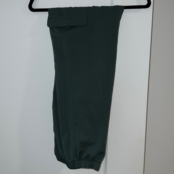 Old Navy Dark Teal Joggers with Tie Waistband - Picture 1 of 3